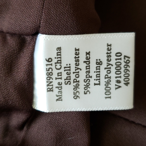 Coldwater Creek Brown & Tan Dressy Dress - Picture 10 of 13